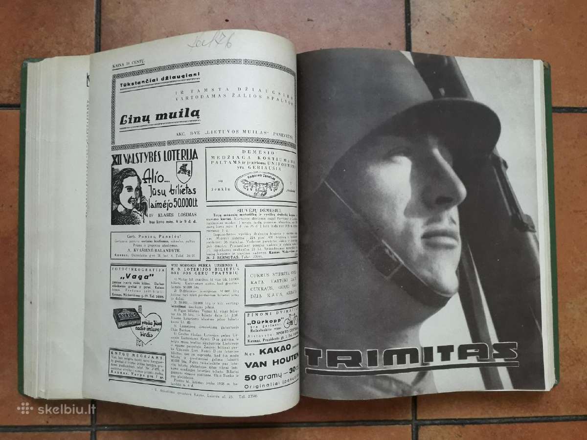 Lietuvos šaulių sąjungos žurnalai "Trimitas" 1938 - nuotraukos Nr. 16