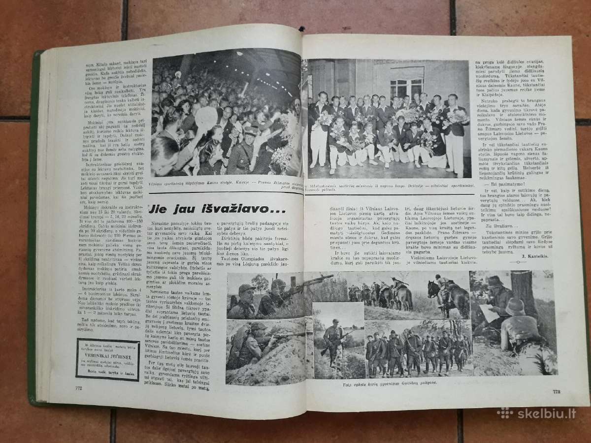 Lietuvos šaulių sąjungos žurnalai "Trimitas" 1938 - nuotraukos Nr. 24