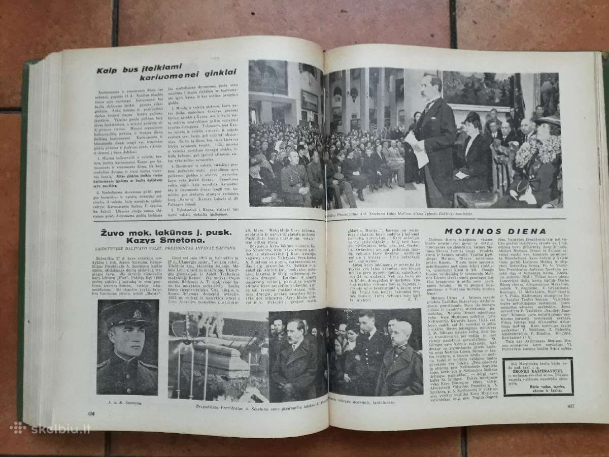Lietuvos šaulių sąjungos žurnalai "Trimitas" 1938 - nuotraukos Nr. 16