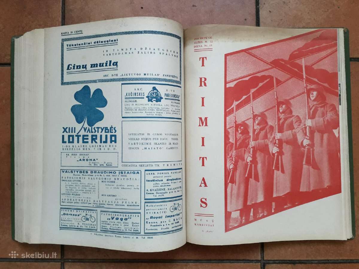 Lietuvos šaulių sąjungos žurnalai "Trimitas" 1938 - nuotraukos Nr. 17
