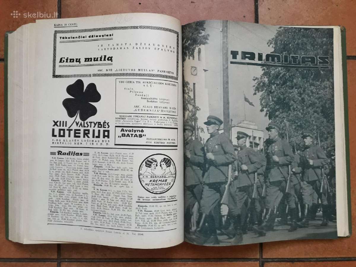 Lietuvos šaulių sąjungos žurnalai "Trimitas" 1938 - nuotraukos Nr. 19
