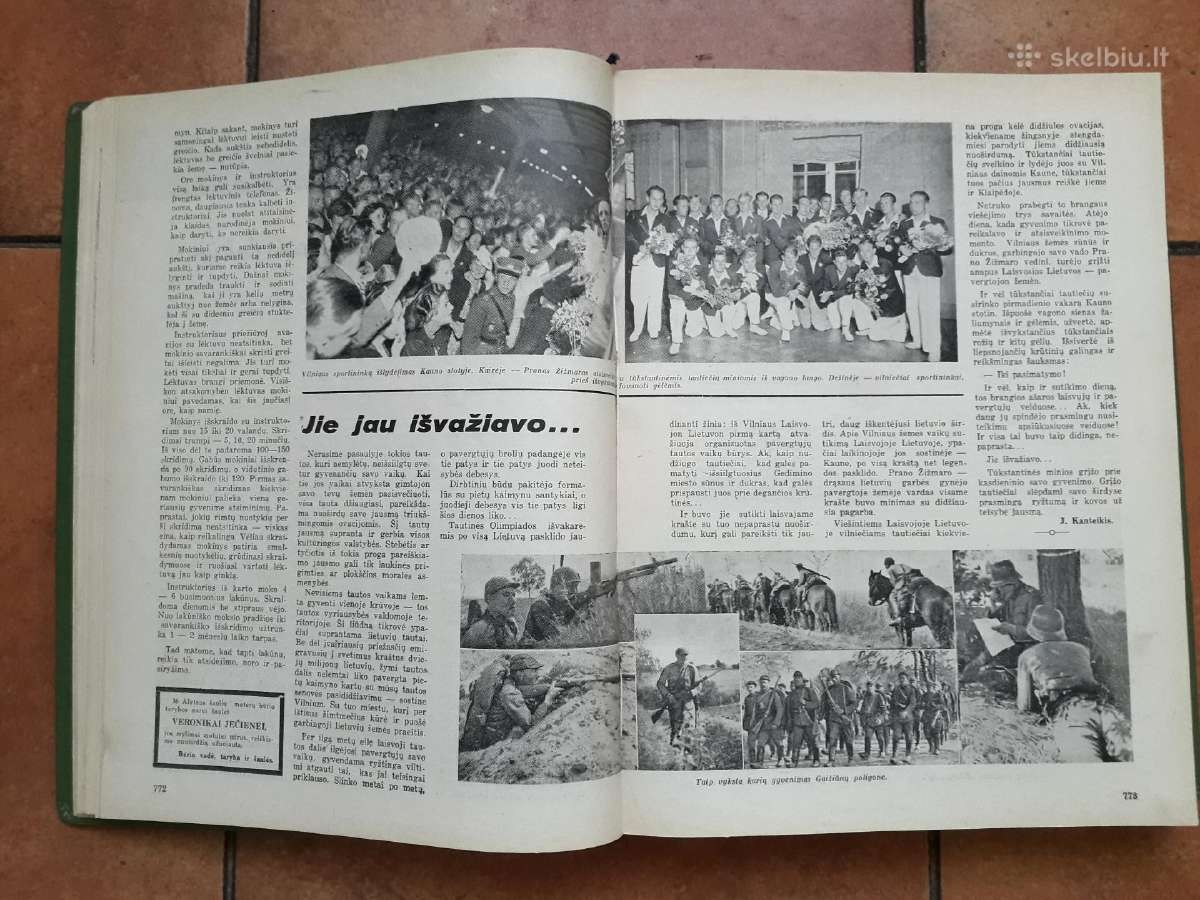 Lietuvos šaulių sąjungos žurnalai "Trimitas" 1938 - nuotraukos Nr. 23