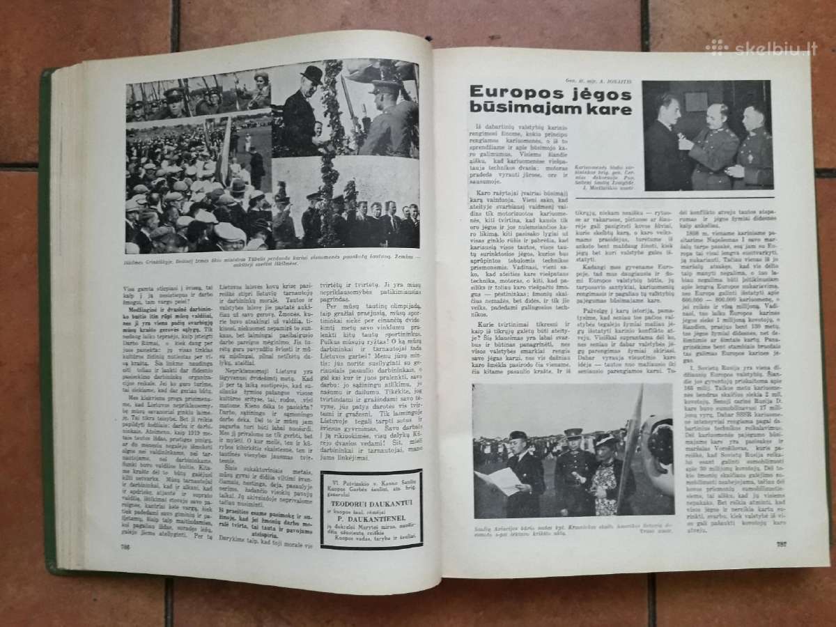 Lietuvos šaulių sąjungos žurnalai "Trimitas" 1938 - nuotraukos Nr. 24