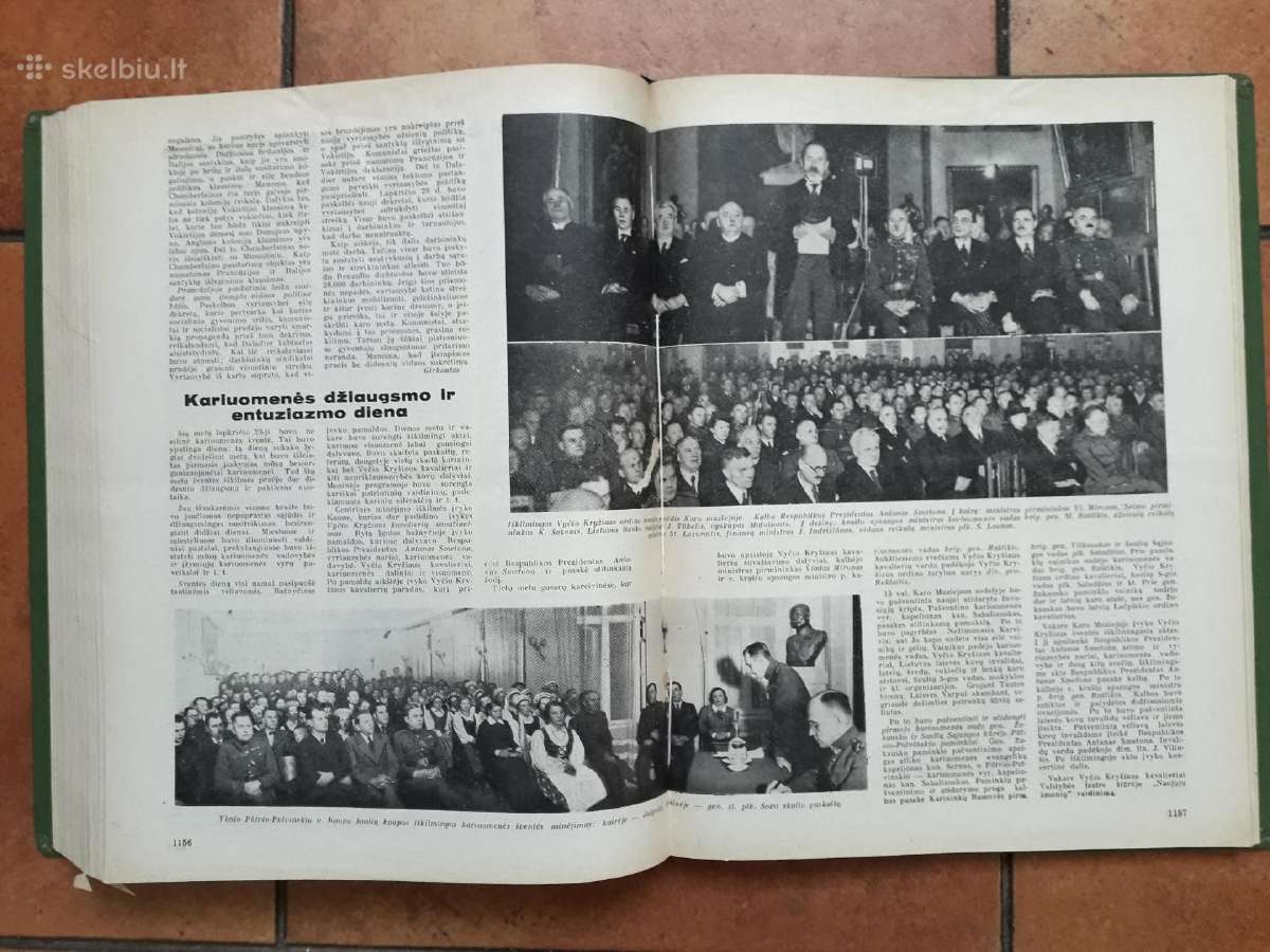 Lietuvos šaulių sąjungos žurnalai "Trimitas" 1938 - nuotraukos Nr. 36