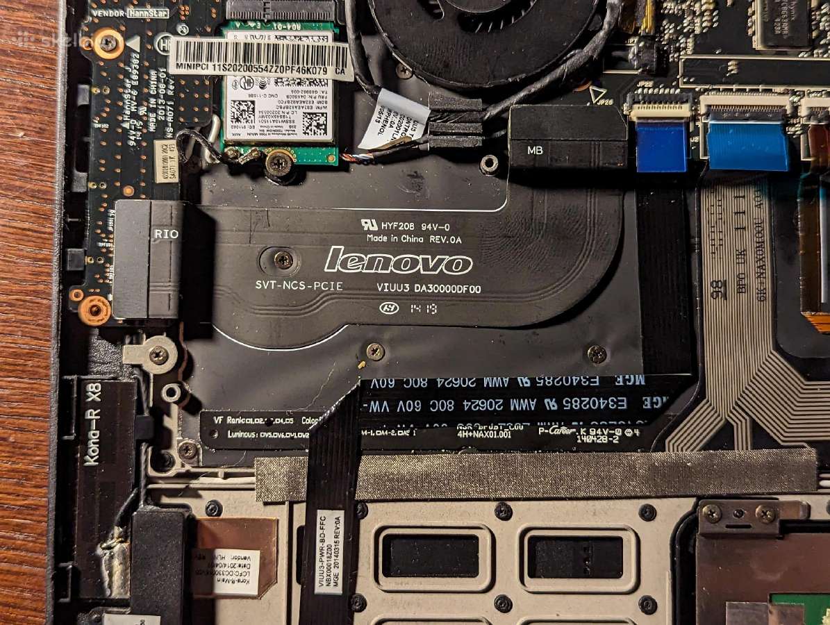 Lenovo Yoga 2 Pro (neveikia kažkas iš cpu+RAM+MB) - nuotraukos Nr. 6