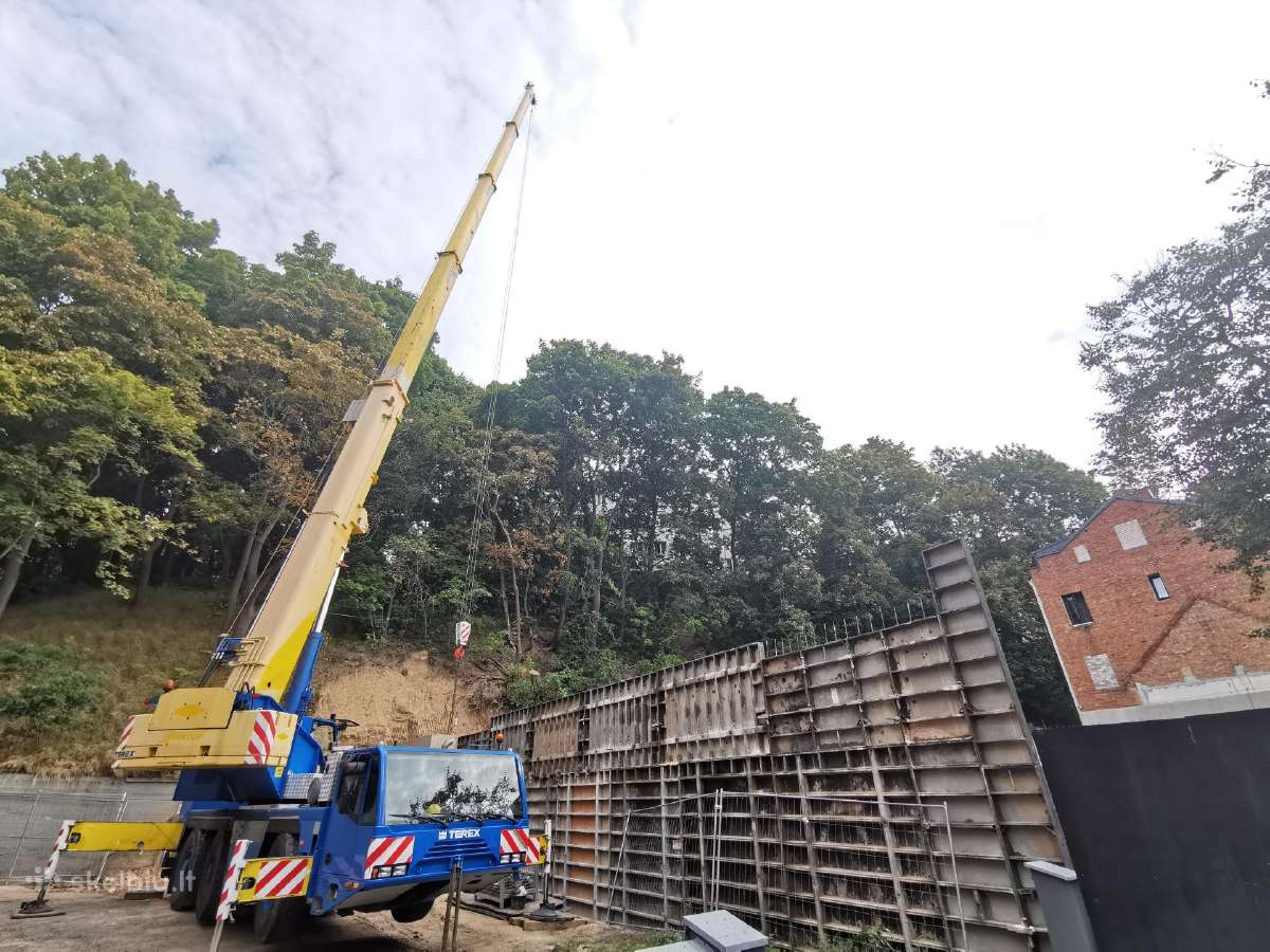Krano Nuoma. Kranas Terex 50t - nuotraukos Nr. 4