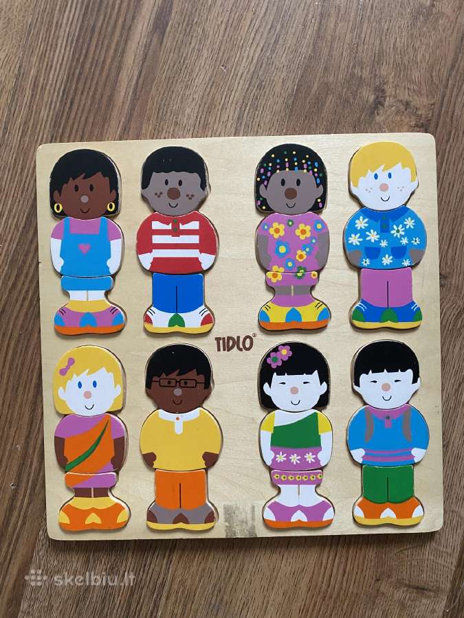 Mediniai lavinamieji žaislai ir puzzle - nuotraukos Nr. 2