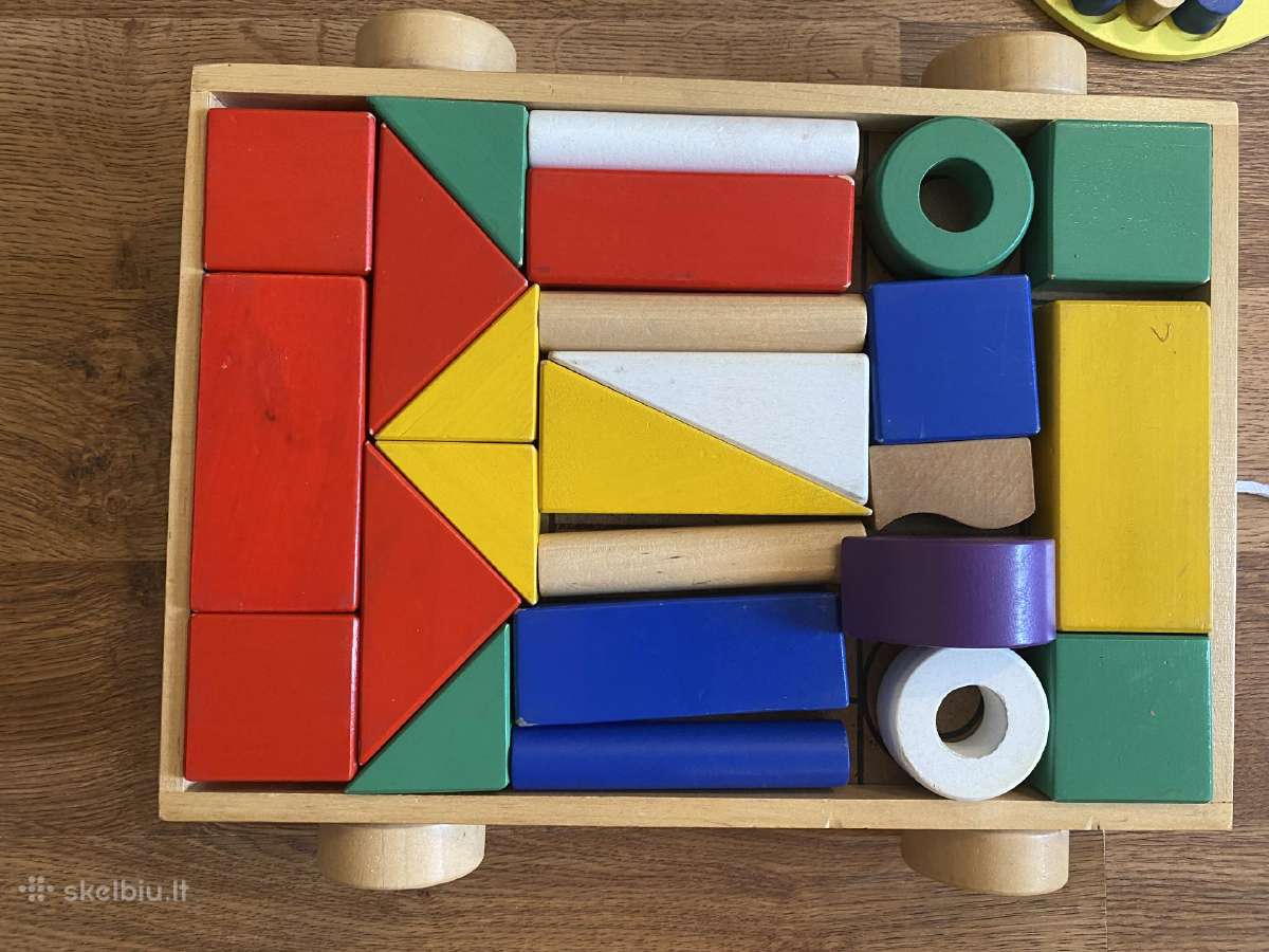 Mediniai lavinamieji žaislai ir puzzle - nuotraukos Nr. 4