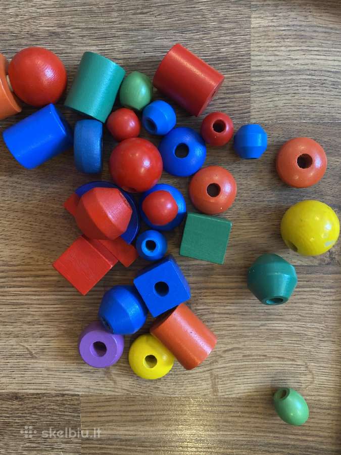 Mediniai lavinamieji žaislai ir puzzle - nuotraukos Nr. 12