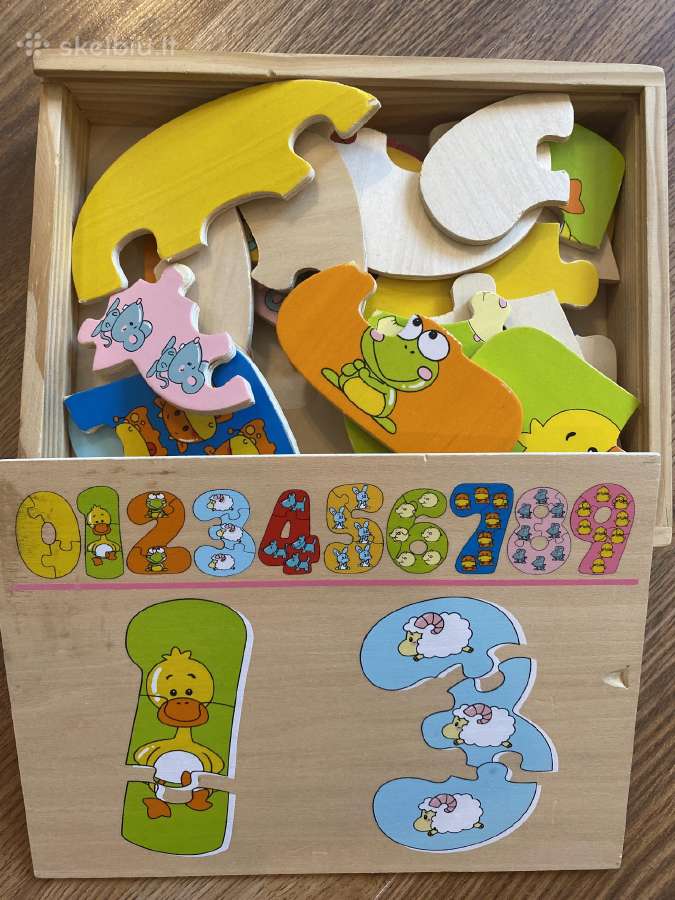 Mediniai lavinamieji žaislai ir puzzle - nuotraukos Nr. 26