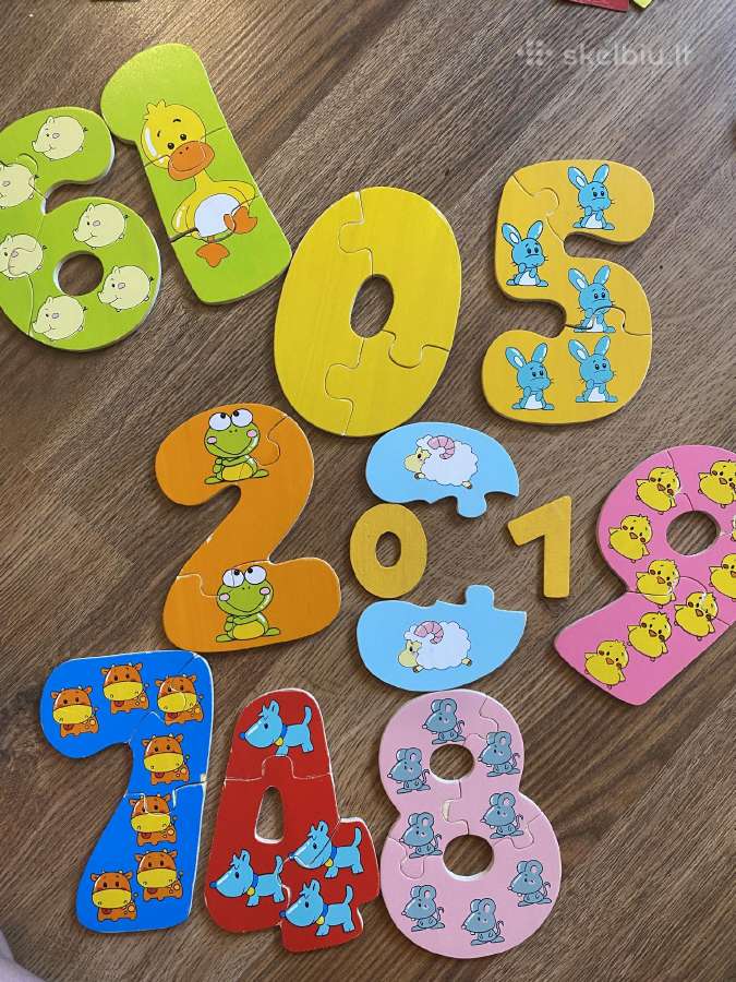 Mediniai lavinamieji žaislai ir puzzle - nuotraukos Nr. 27