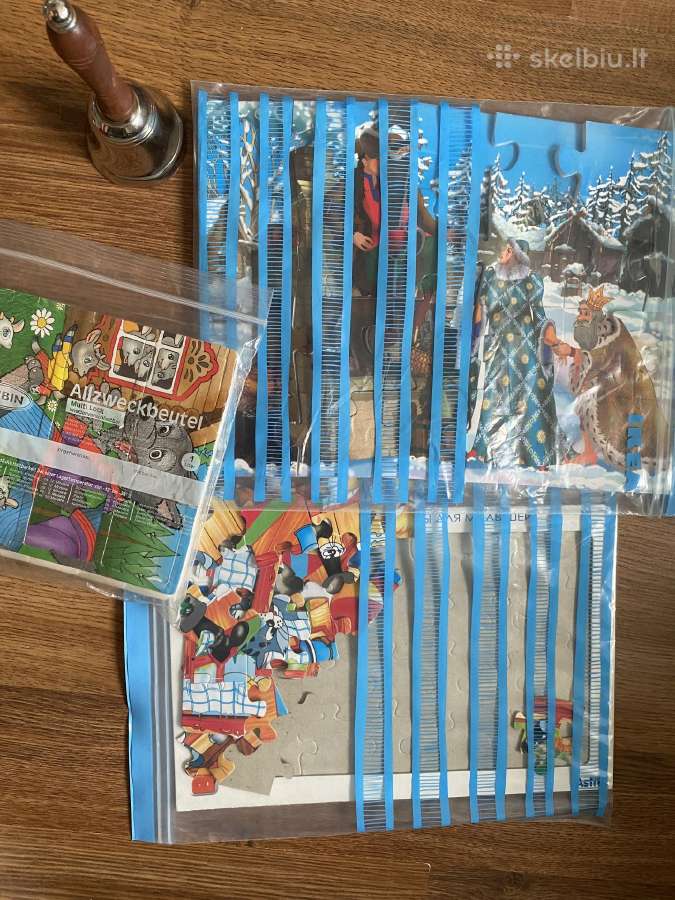 Mediniai lavinamieji žaislai ir puzzle - nuotraukos Nr. 31