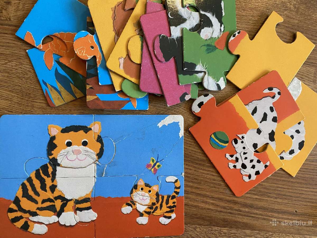 Mediniai lavinamieji žaislai ir puzzle - nuotraukos Nr. 17