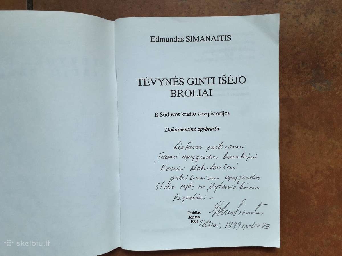 Tauro apygardos partizanų ryšininko knygos - nuotraukos Nr. 3