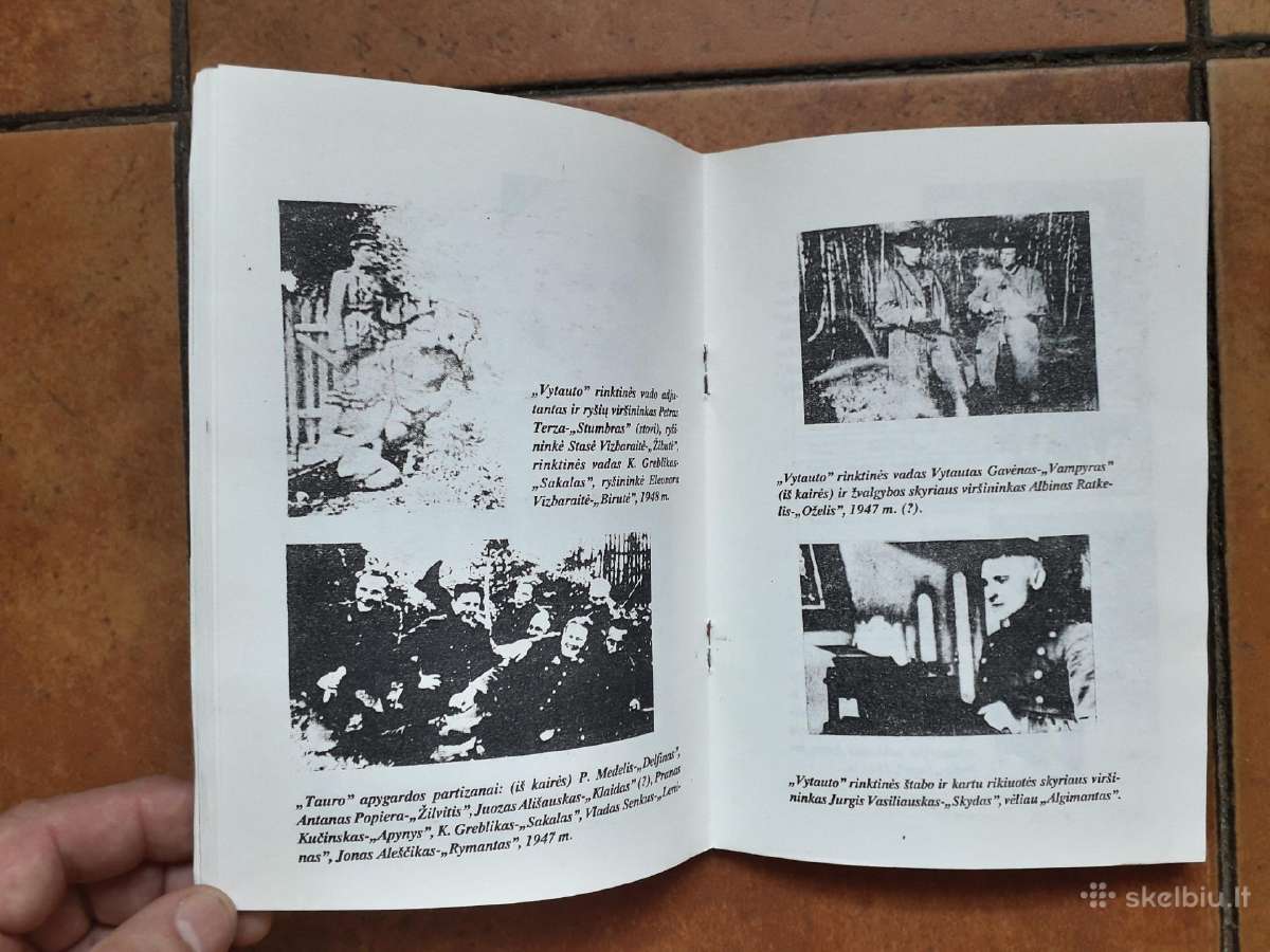 Tauro apygardos partizanų ryšininko knygos - nuotraukos Nr. 5