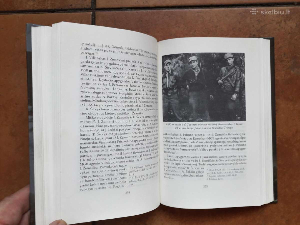 Tauro apygardos partizanų ryšininko knygos - nuotraukos Nr. 12