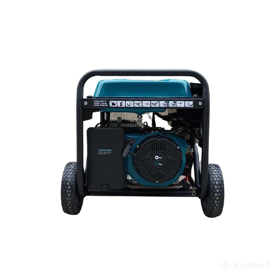 Benzininis generatorius Gtm Mt7500 Pro 7.5kw - nuotraukos Nr. 3