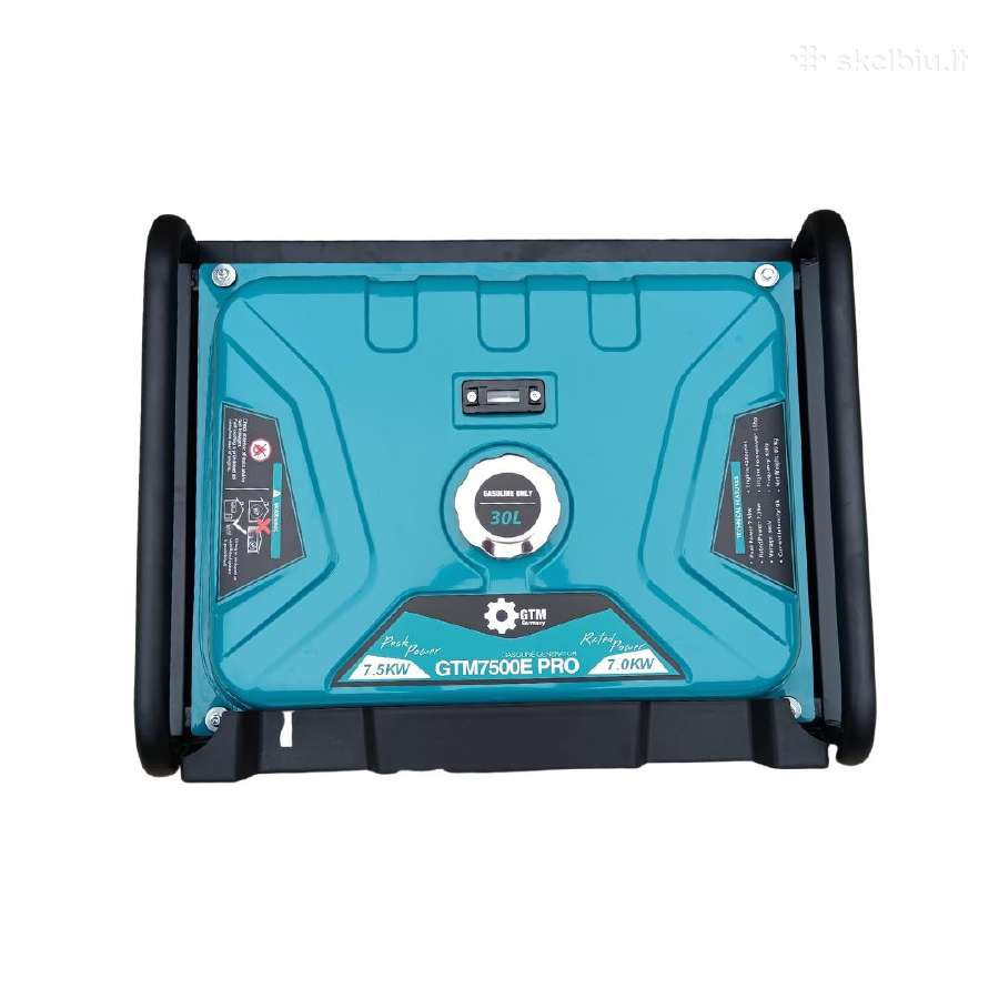 Benzininis generatorius Gtm Mt7500 Pro 7.5kw - nuotraukos Nr. 6