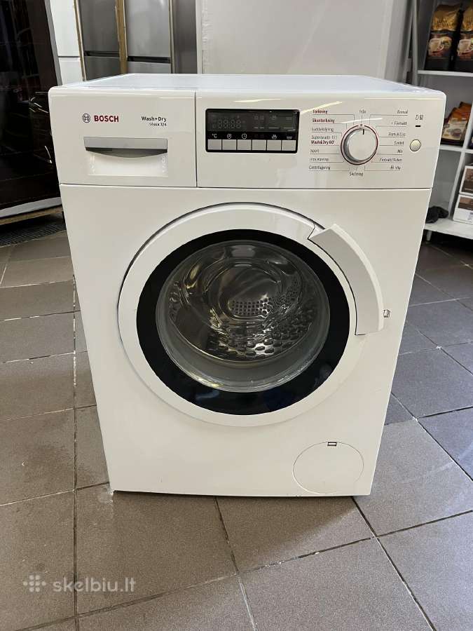 Bosch skalbimo mašina su džiovykle - nuotraukos Nr. 2