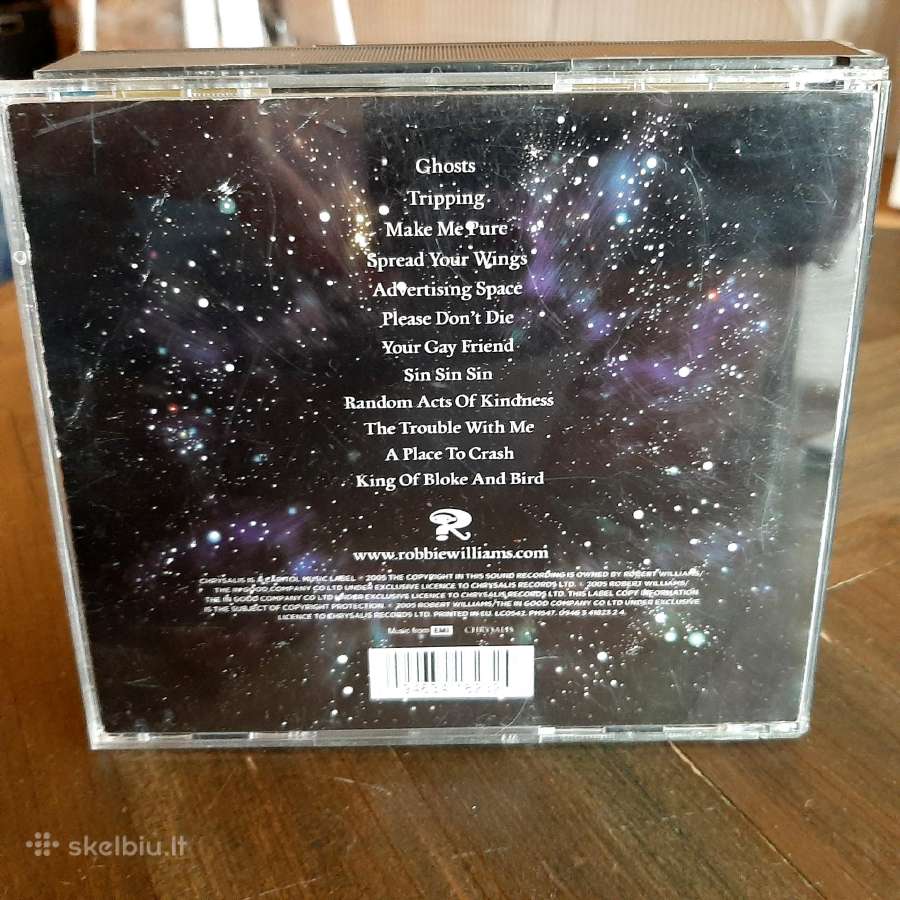 Robbie Williams albumai ir singlai CD - nuotraukos Nr. 8