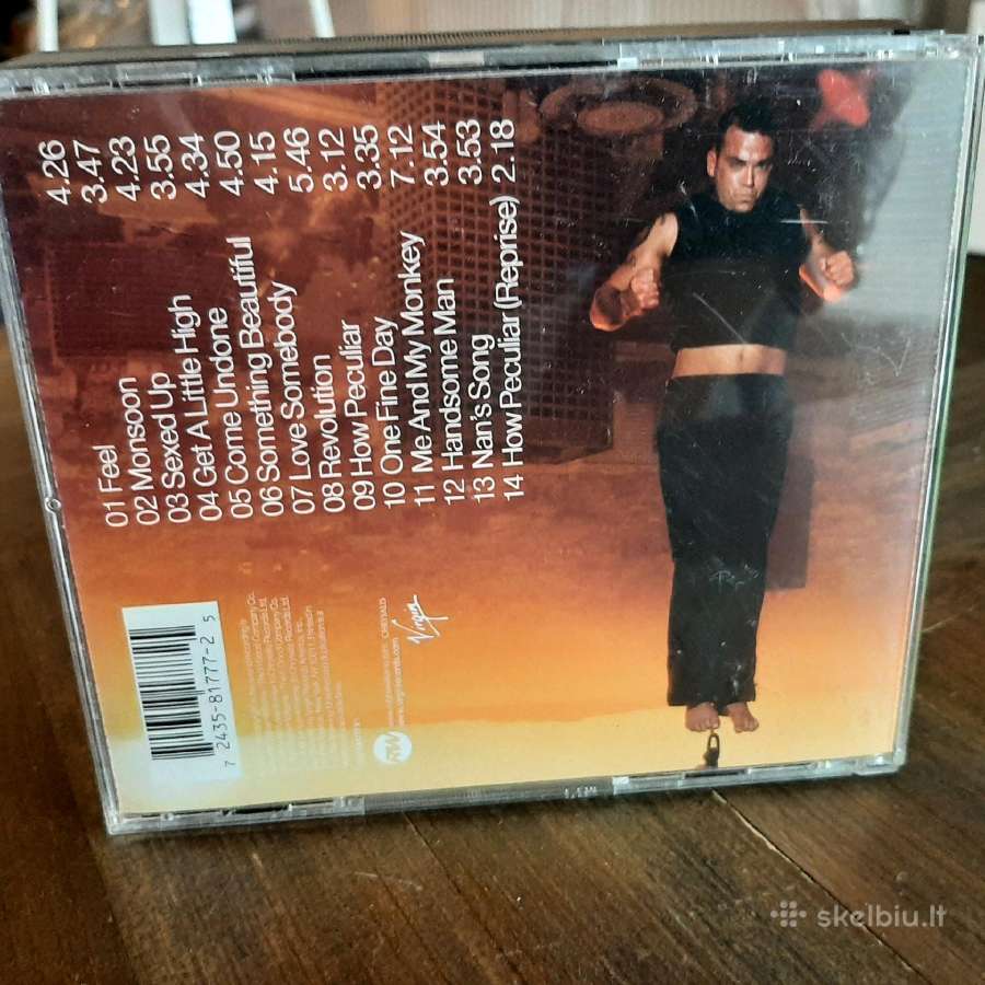 Robbie Williams albumai ir singlai CD - nuotraukos Nr. 10
