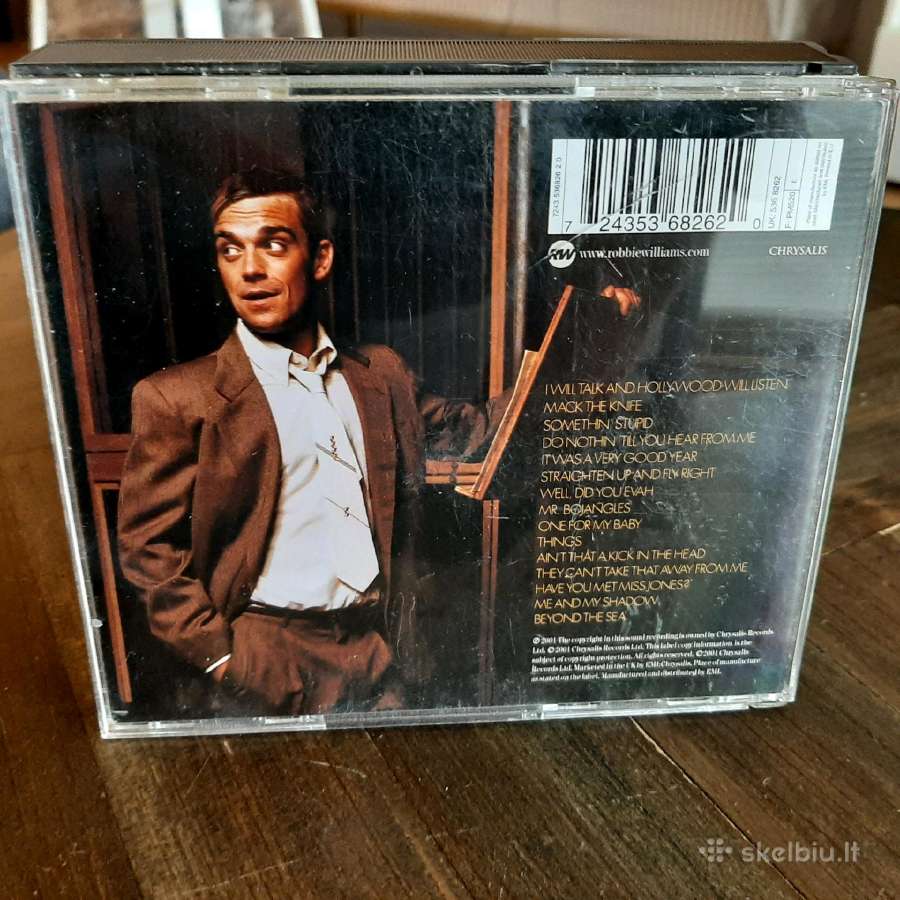 Robbie Williams albumai ir singlai CD - nuotraukos Nr. 13