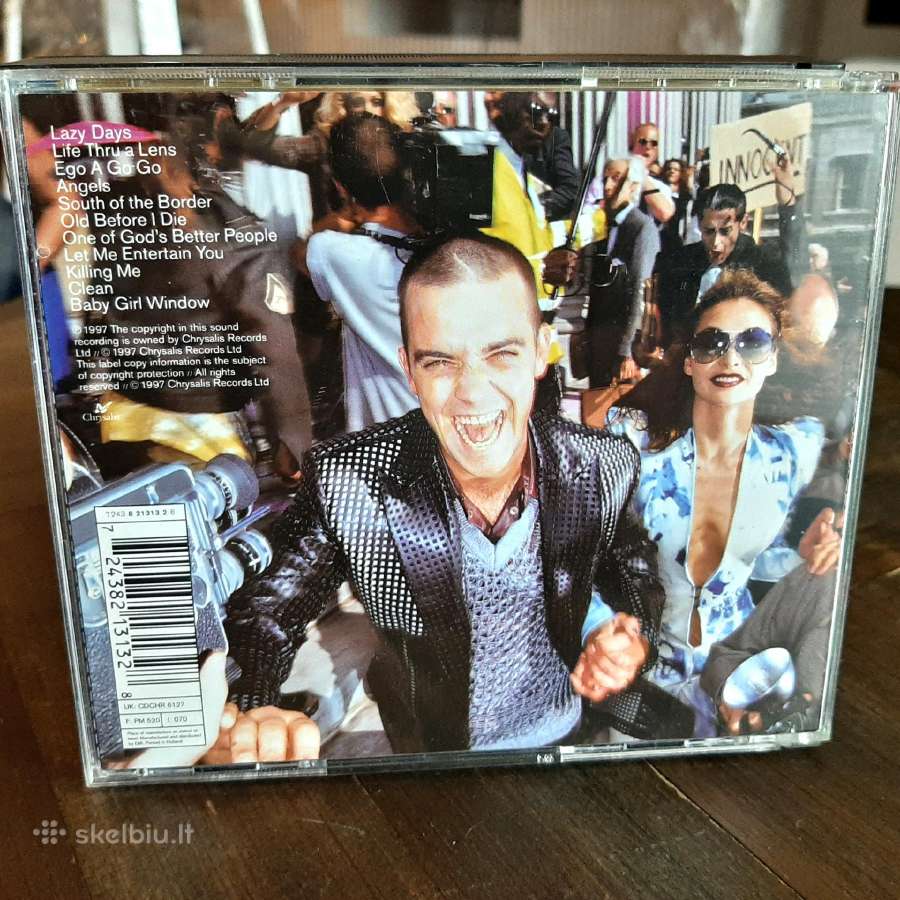 Robbie Williams albumai ir singlai CD - nuotraukos Nr. 15
