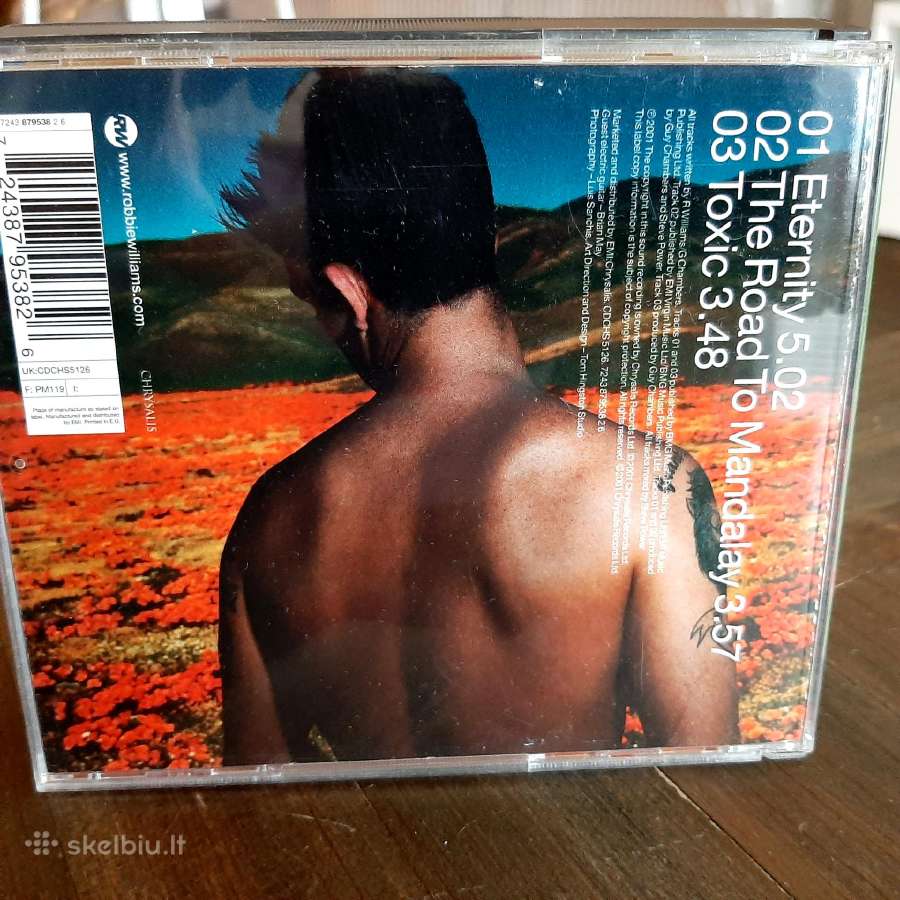 Robbie Williams albumai ir singlai CD - nuotraukos Nr. 17