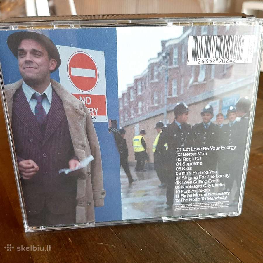 Robbie Williams albumai ir singlai CD - nuotraukos Nr. 19