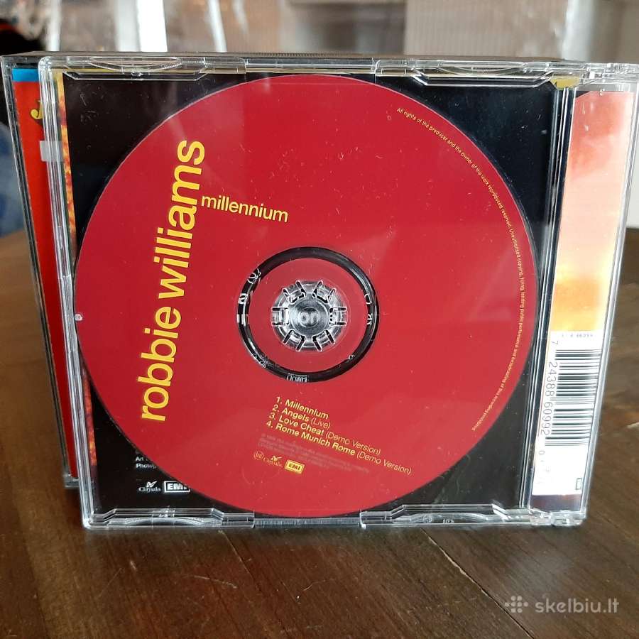 Robbie Williams albumai ir singlai CD - nuotraukos Nr. 21