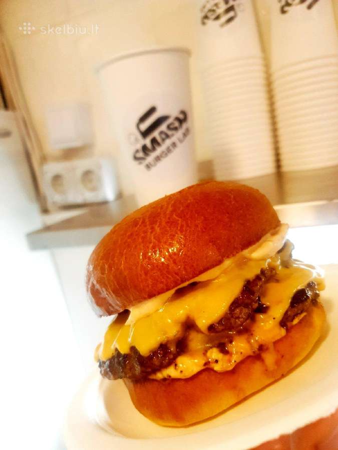 "Smash Burger Lab" Mėsainių Surinkimo Specialistas Skelbiu.lt