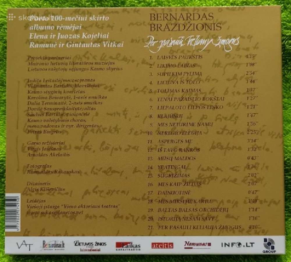 Bernardas Brazdžionis per pasaulį keliauja žmogus - nuotraukos Nr. 4