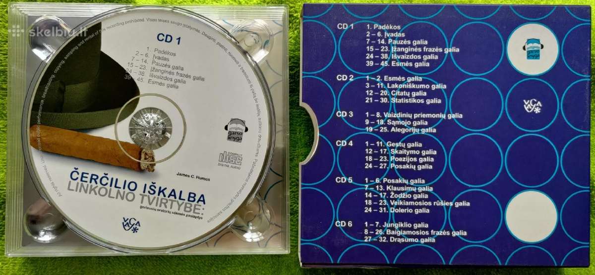 *CD audio knyga Hames C. Humes / 6 CD - nuotraukos Nr. 4