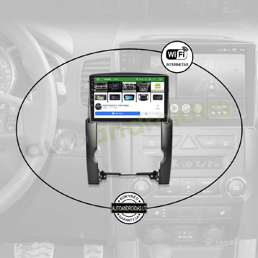 Kia Sorento 2009-12 Android multimedia GPS/WiFi/bt - nuotraukos Nr. 3