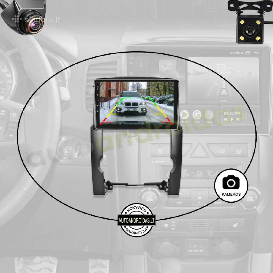 Kia Sorento 2009-12 Android multimedia GPS/WiFi/bt - nuotraukos Nr. 7
