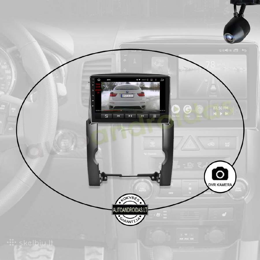 Kia Sorento 2009-12 Android multimedia GPS/WiFi/bt - nuotraukos Nr. 8