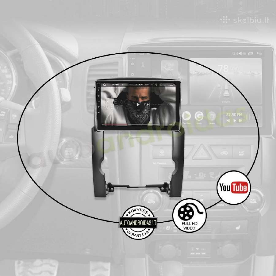 Kia Sorento 2009-12 Android multimedia GPS/WiFi/bt - nuotraukos Nr. 9