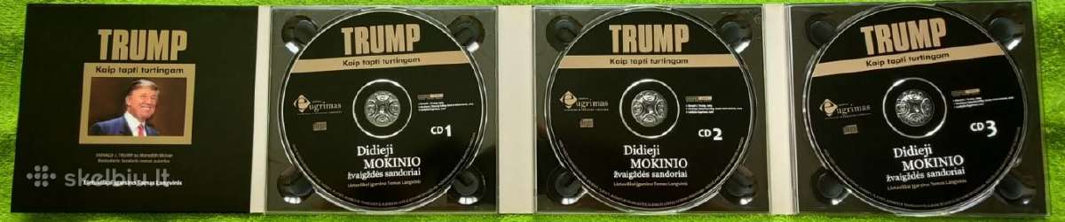 -Audio CD Donald Trump kaip tapti turtingu? / 3cd - nuotraukos Nr. 4