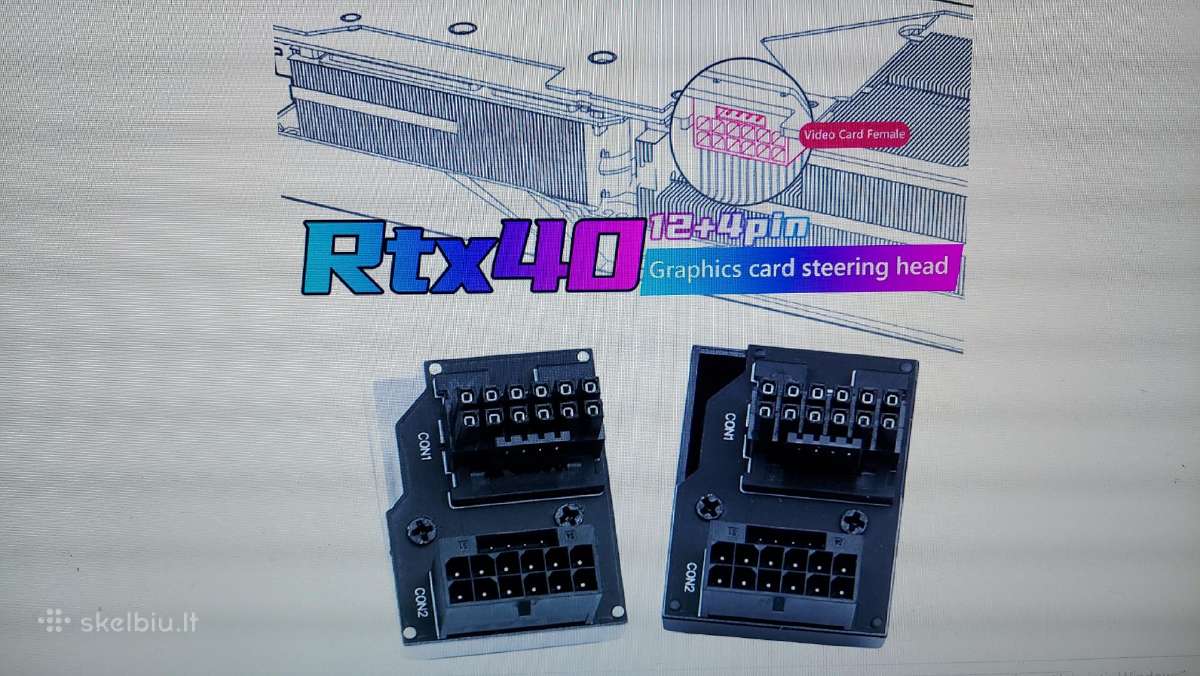 Adapteris jungtis Rtx 3090 Ti, 4070 Ti, 4080, 4090 - nuotraukos Nr. 5