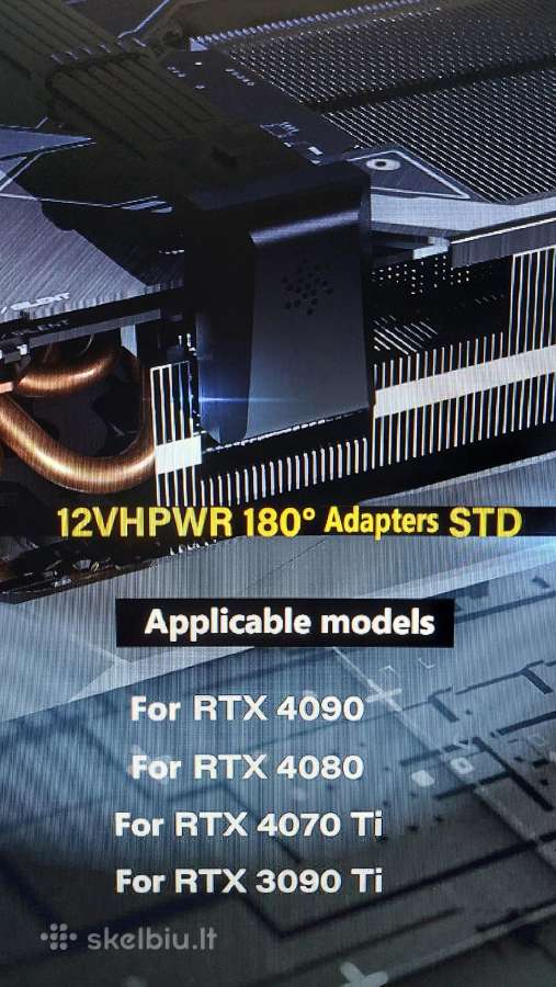 Adapteris jungtis Rtx 3090 Ti, 4070 Ti, 4080, 4090 - nuotraukos Nr. 6
