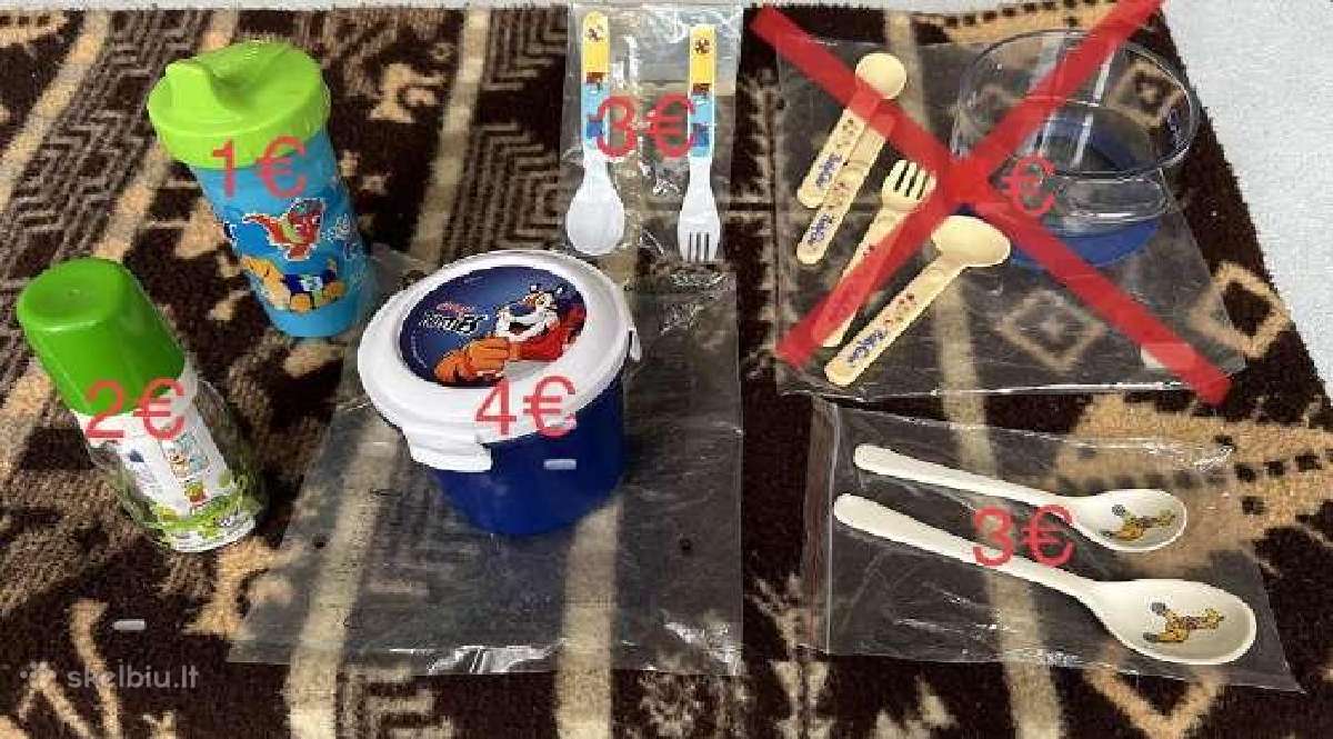 Plastikinis indų rinkinukai