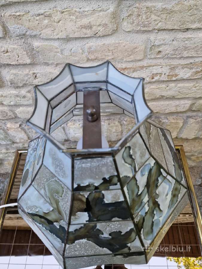 Vintažinė mid century autorinė stalinė lempa - nuotraukos Nr. 23