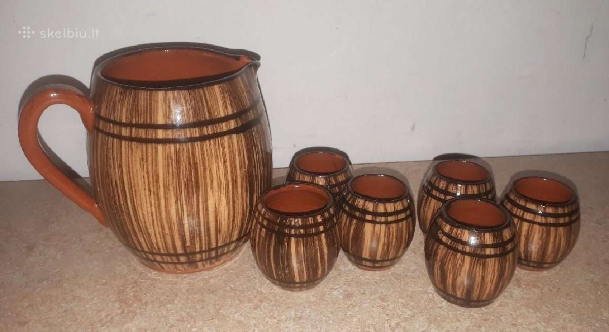 Mažutis molinis koplektas. Bačkutės