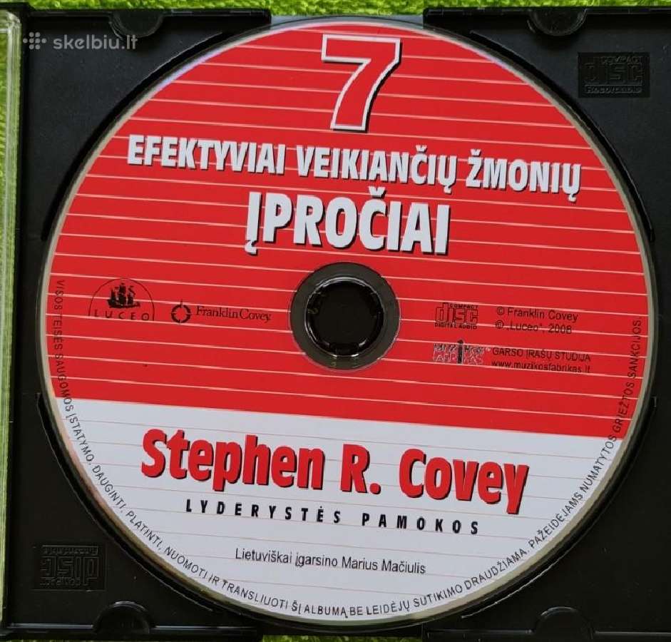 Stephen R Covey 7 įpročiai efektyvumui - nuotraukos Nr. 2