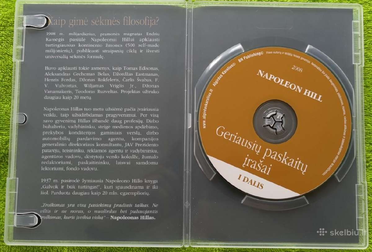 *Napoleon Hill Bestselerio / CD - nuotraukos Nr. 4