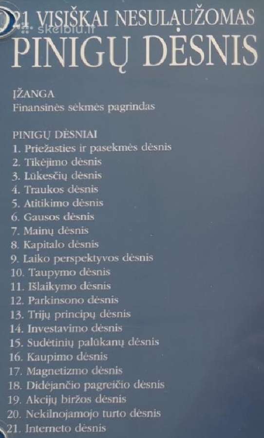 *Brian Tracy 21 pinigų dėsnis / CD - nuotraukos Nr. 3
