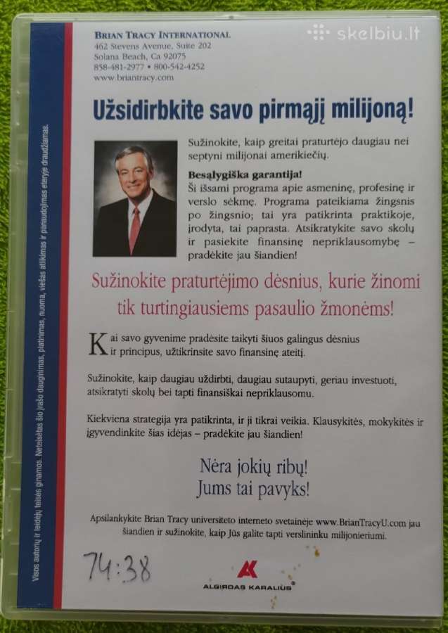 *Brian Tracy 21 pinigų dėsnis / CD - nuotraukos Nr. 4