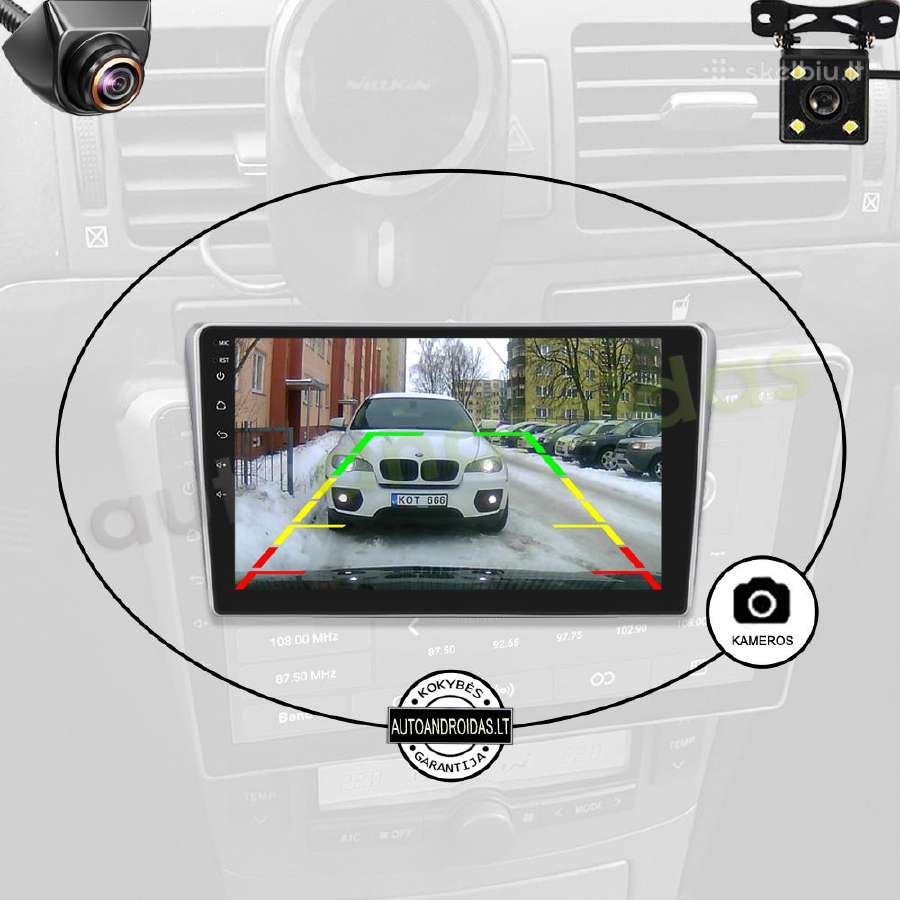 Toyota Avensis T25 2002-08 Android multimedia GPS - nuotraukos Nr. 7