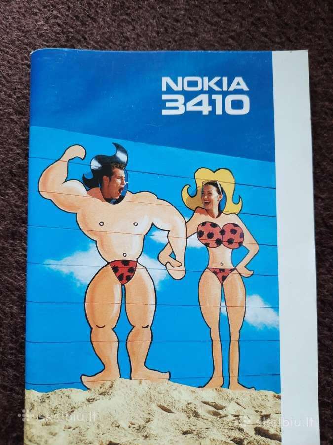 Nokia 3410 instrukcija, laikiklis - nuotraukos Nr. 2