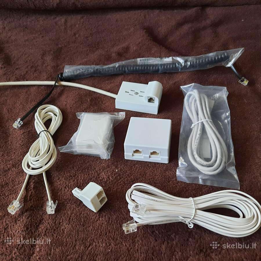 Sacionarūs laidiniai telefonai nauji, priedai - nuotraukos Nr. 4